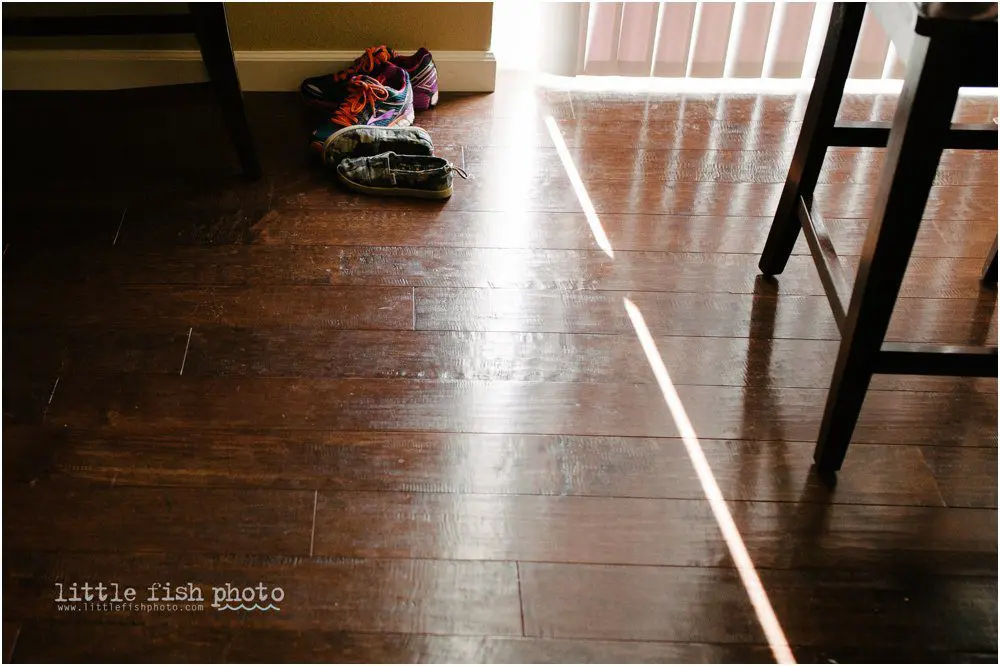 light in doorway