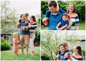 Backyard Family portrait - Poulsbo Family Photographer