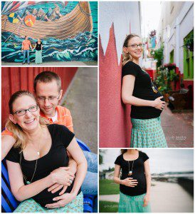 Maternity Photography - Downtown Poulsbo