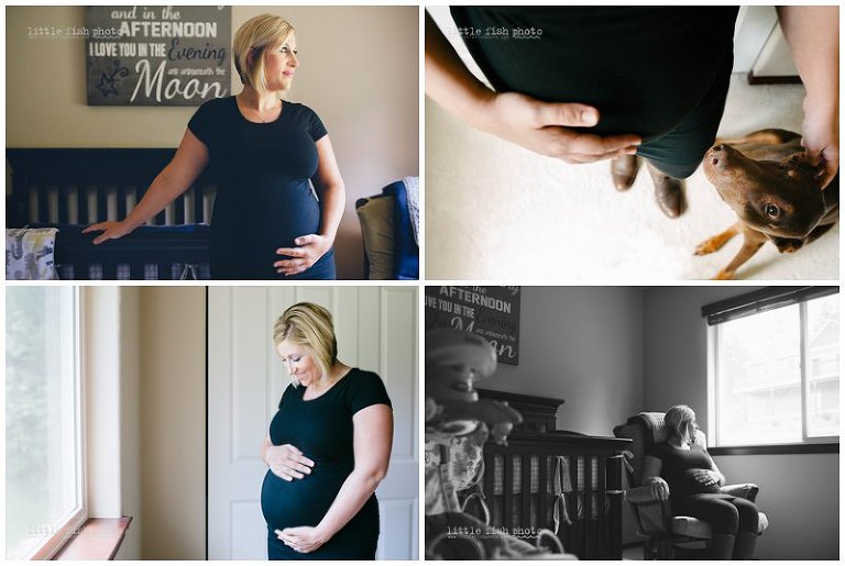 In Home Maternity - Bremerton Lifestyle Maternity Photography