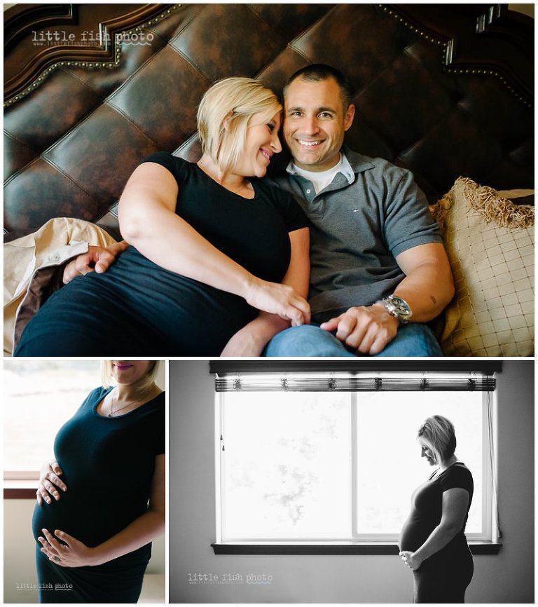 In Home Maternity - Bremerton Lifestyle Maternity Photography