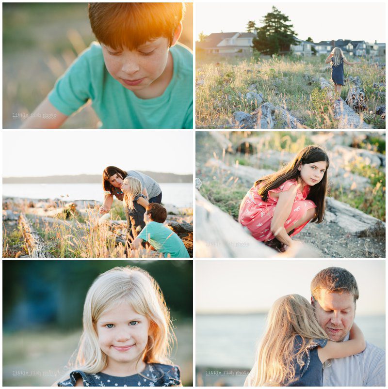 Family at play - Fay Bainbridge Park - Bainbridge Island Family Photographer