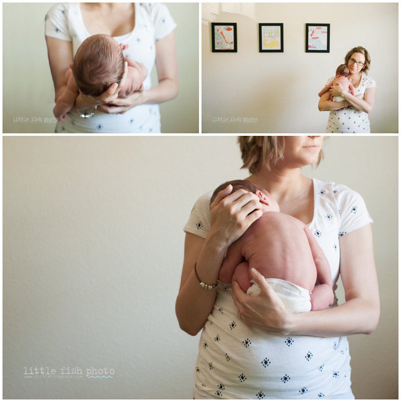Lifestyle newborn baby boy - Silverdale Photographer