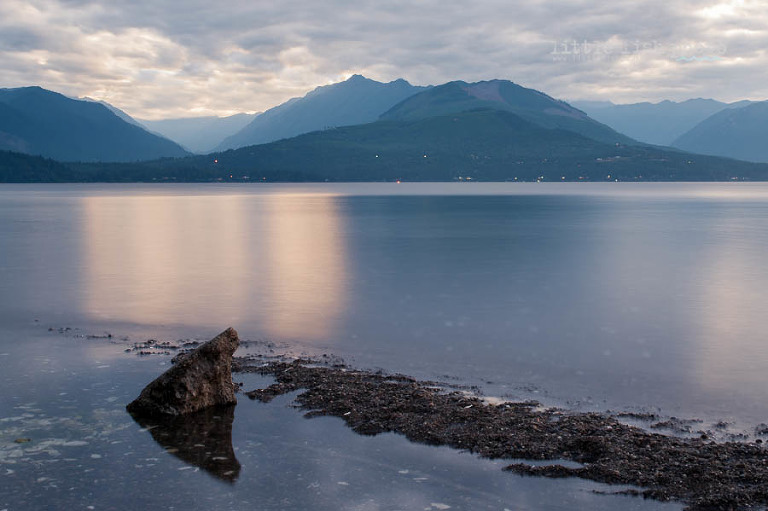 sunset reflections at Scenic Beach - Kitsap Photographer