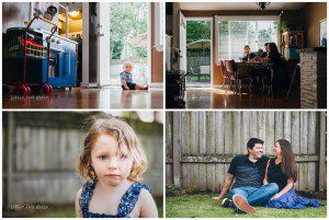 Family at home - Shoreline Lifestyle Photographer