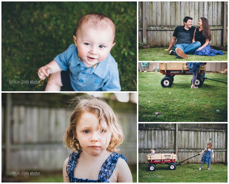 Family at home - Shoreline Lifestyle Photographer