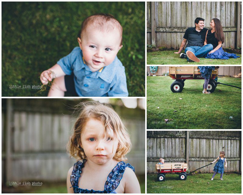 Family at home - Shoreline Lifestyle Photographer