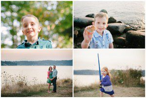 Storytelling family photography at Fort Ward State Park - Bainbridge Island Family photographer