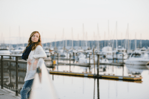 Senior portraits in downtown Poulsbo - Kitsap Senior photography