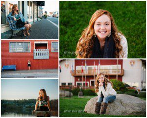 Senior portraits in downtown Poulsbo - Kitsap Senior photography