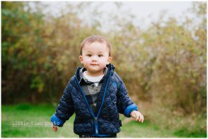 Happy One year old at Park - Bainbridge Island Children's photographer