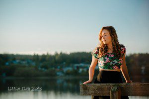 Senior portraits in downtown Poulsbo - Kitsap Senior photography