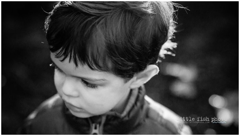 black and white little boy eyelashes - Kitsap Lifestyle Photographer