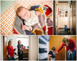 Family of 3 Welcomes Newborn Girl - Seattle Lifestyle Photographer