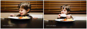 boy and dinner - Kitsap Documentary Family Photographer