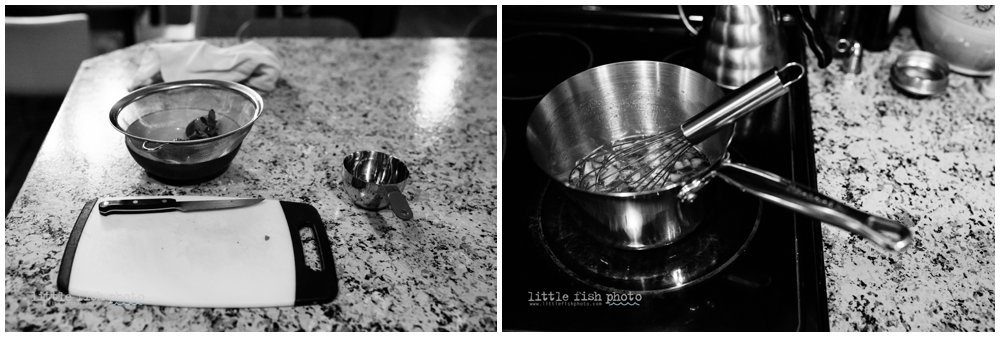 Making dinner together - Family documentary photography