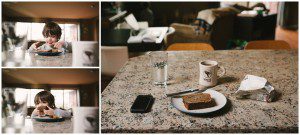 breakfast - day in the life - Kitsap Documentary Family Photographer