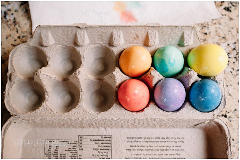colored eggs - Poulsbo Lifestyle Family Photographer