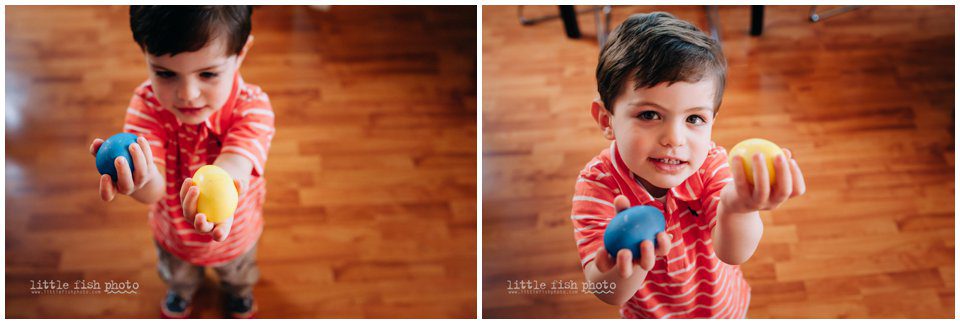 colored eggs - Poulsbo Lifestyle Family Photographer