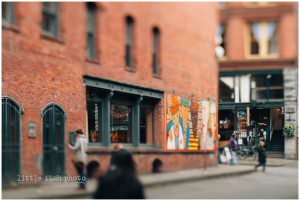 Seattle Pioneer Square Mural - Kitsap Documentary Photographer