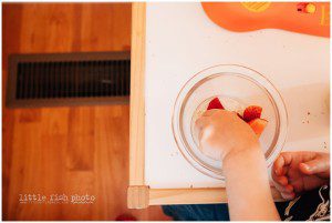 Strawberry Snack, Day in the life - Kitsap Lifestyle Photographer