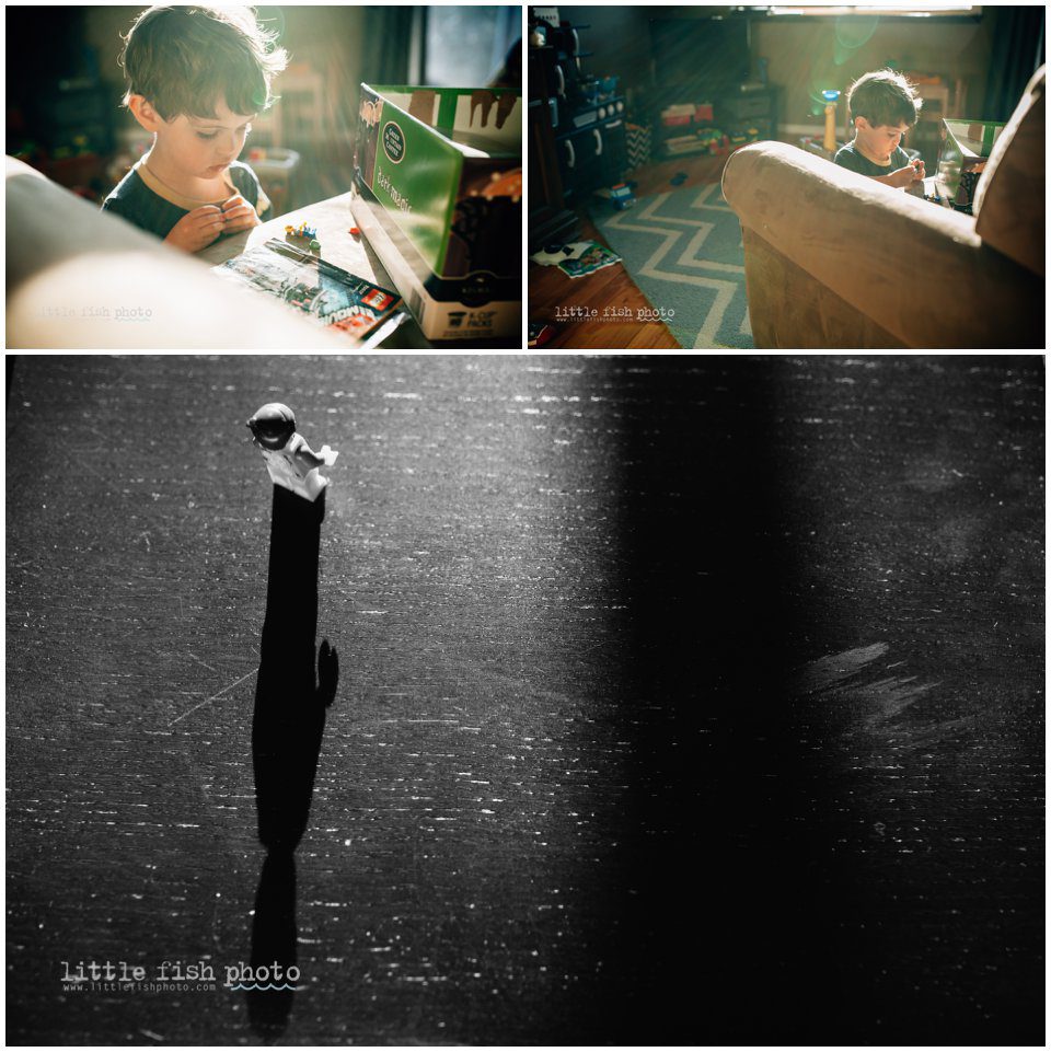 little boy and legos, day in the life - Kitsap Lifestyle Photographer