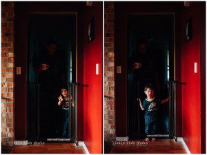 in the doorway - Kitsap Lifestyle Photographer