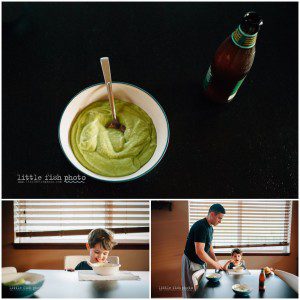 having soup for dinner - Kitsap Lifestyle Photographer
