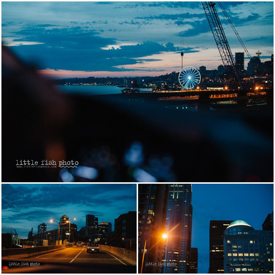 Seattle at night