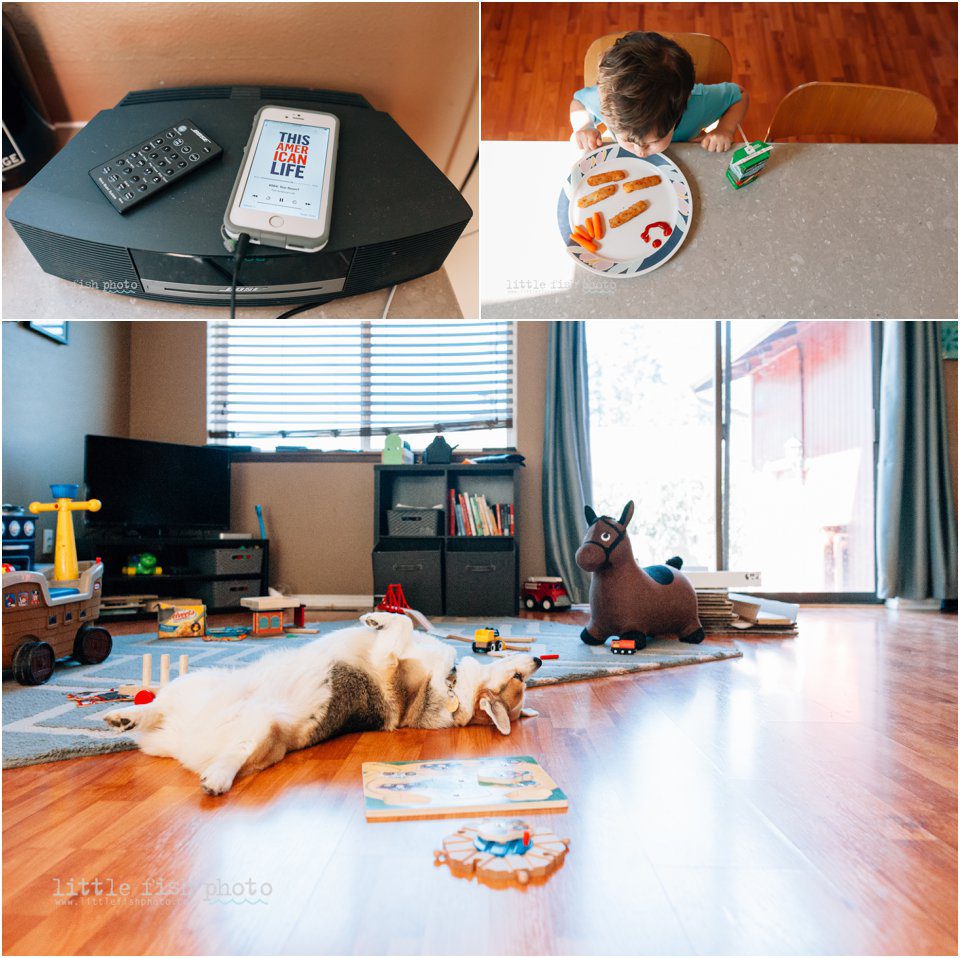 lunch time with toddler