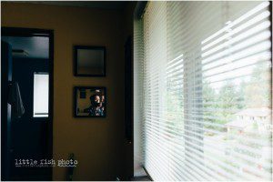 self portrait in decorative mirror