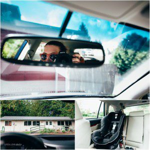 mom in the car