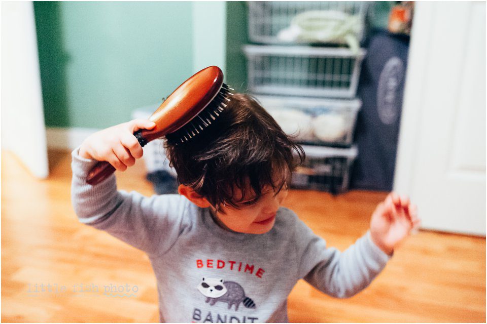 getting ready for bed