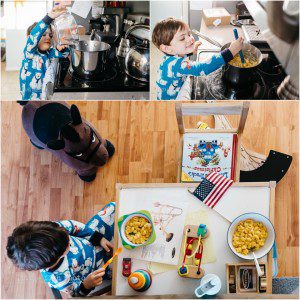 mac and cheese for lunch