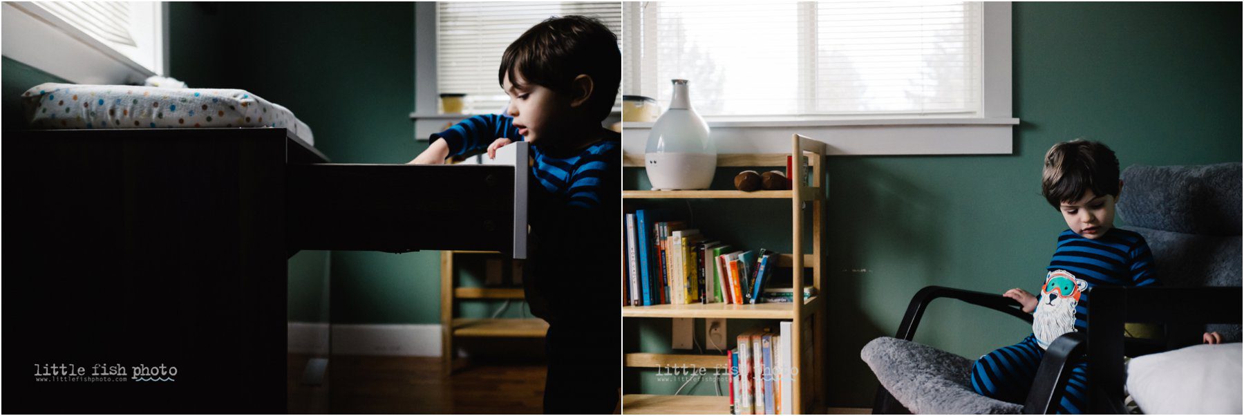 boy in bedroom