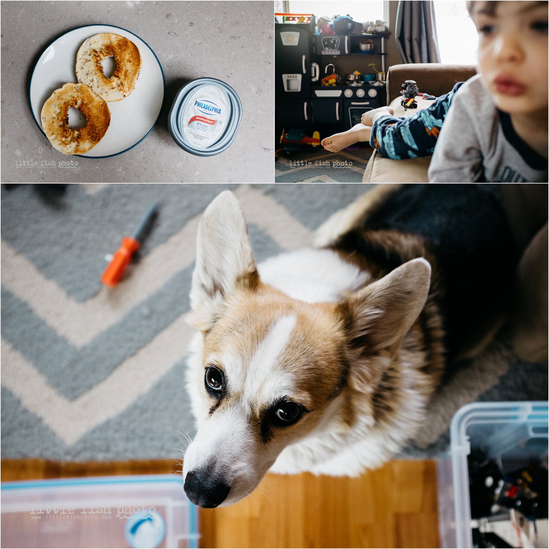 breakfast at home - Poulsbo Documentary Family Photographer
