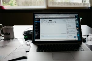 working on blog - Poulsbo Documentary Family Photographer