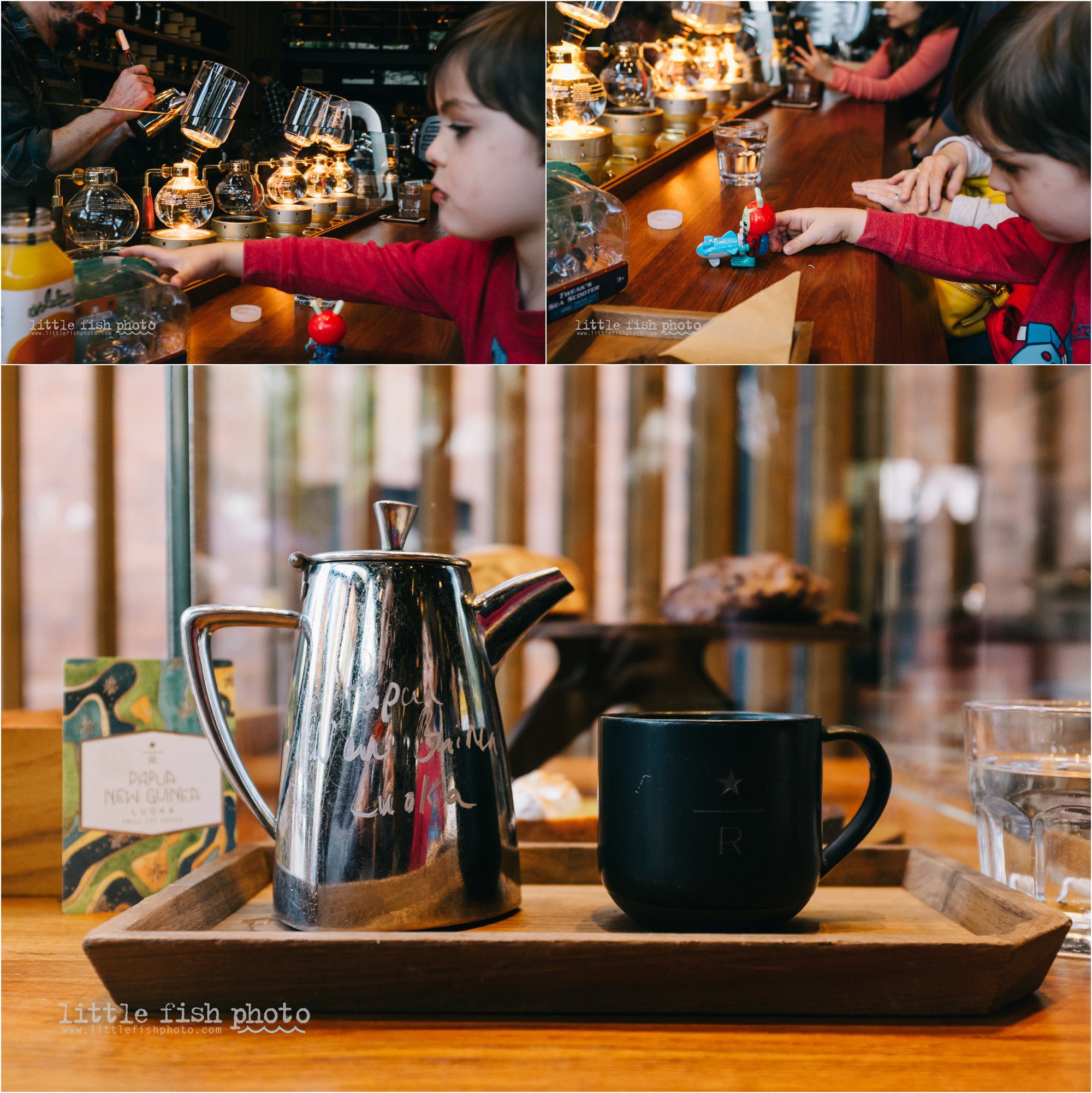 trying out the roastery - Kitsap Documentary Family Photographer