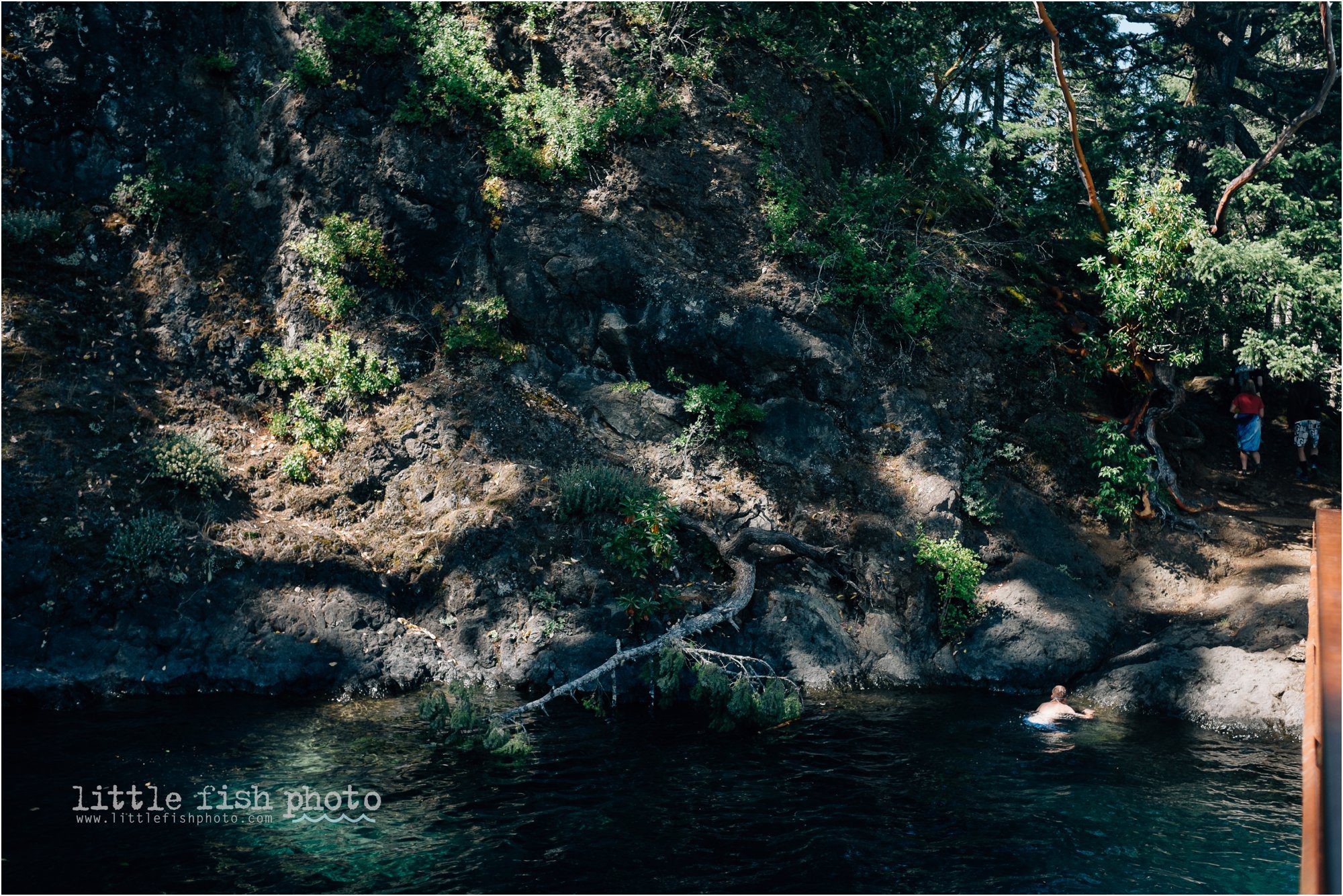 devil's punchbowl on lake crescent - Documentary Family Photographer