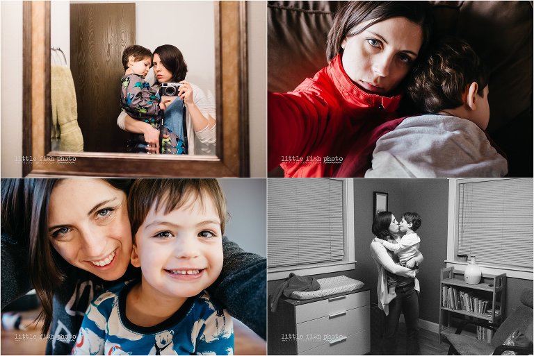 boy and mom - Kitsap Documentary Family Photographer
