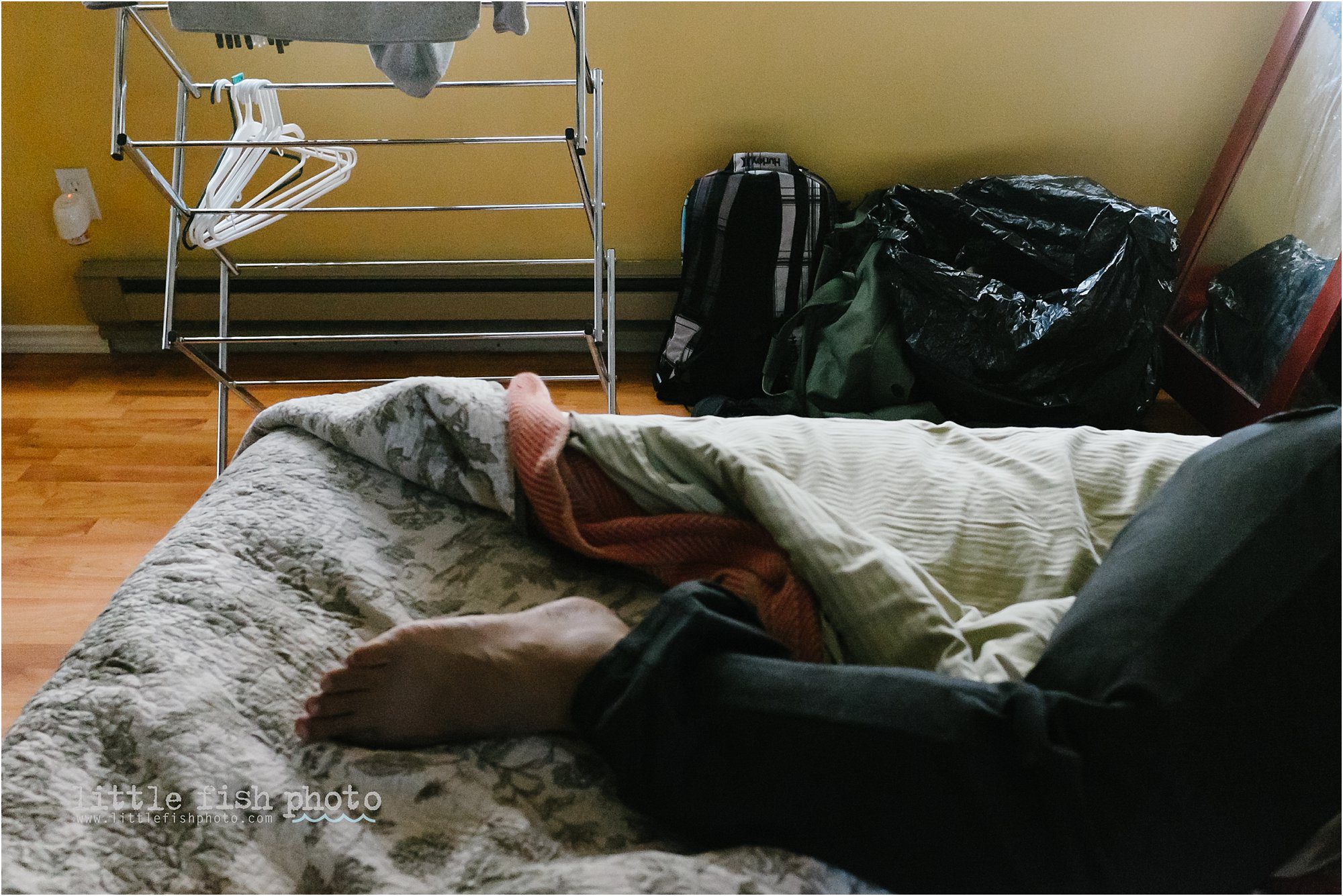 bags waiting to be unpacked - Documentary Family photography