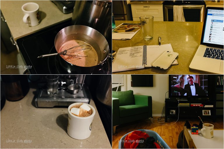 making hot chocolate - Documentary Family photography