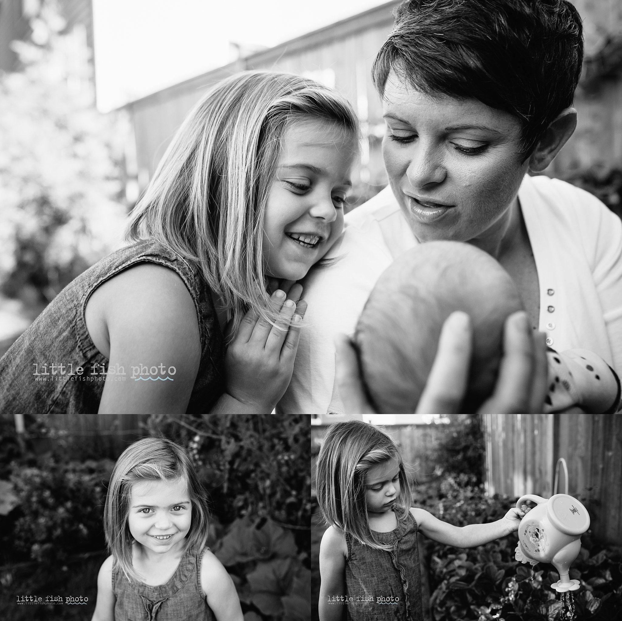 girl with mom and baby - Kitsap Lifestyle Newborn Photographer
