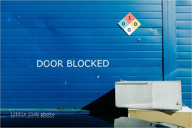 door blocked