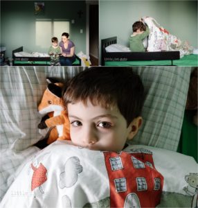 boy getting ready for bed - Documentary Family Photography