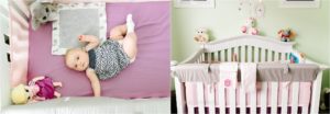baby girl in nursery - Poulsbo Lifestyle Family Photographer