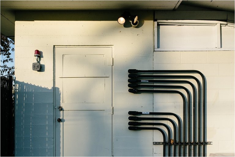 out building with pipes - Kitsap Family Photographer