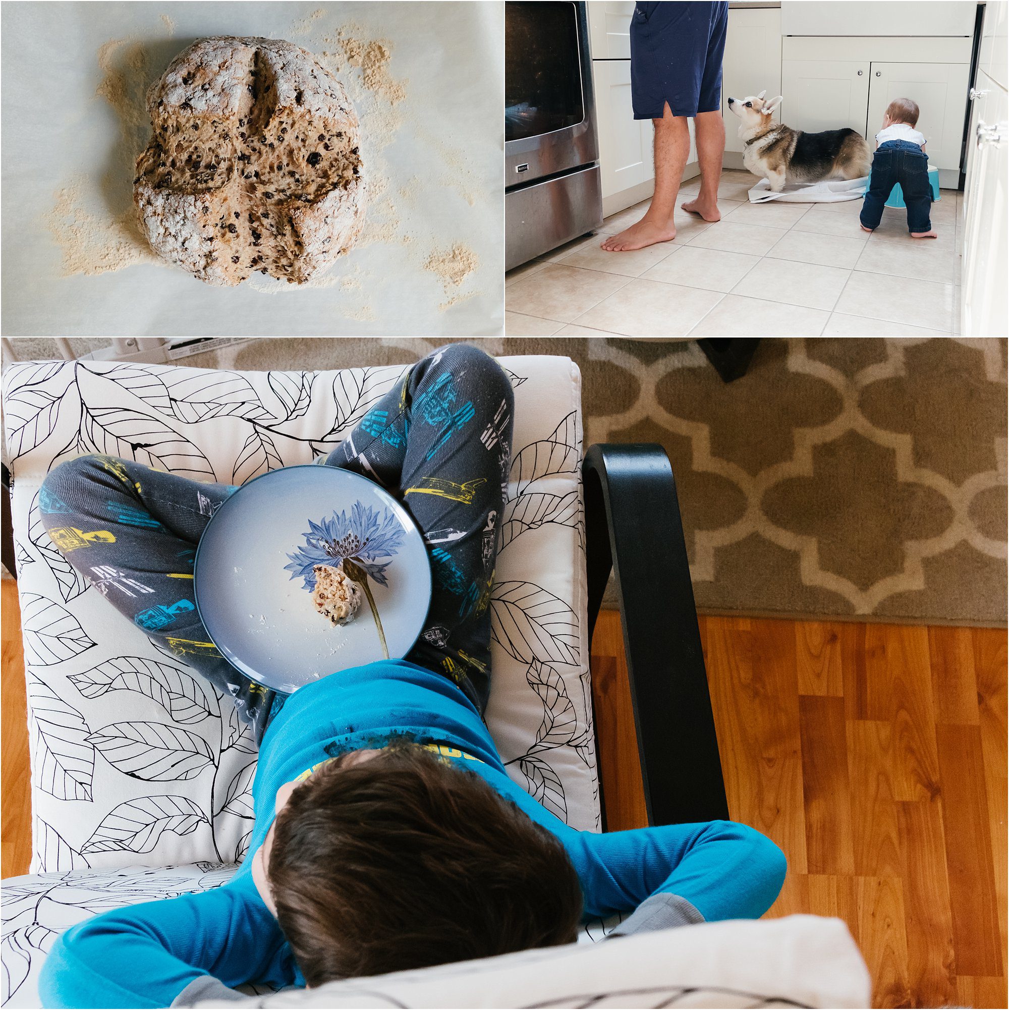 bread finished baking -= poulsbo documentary family photography