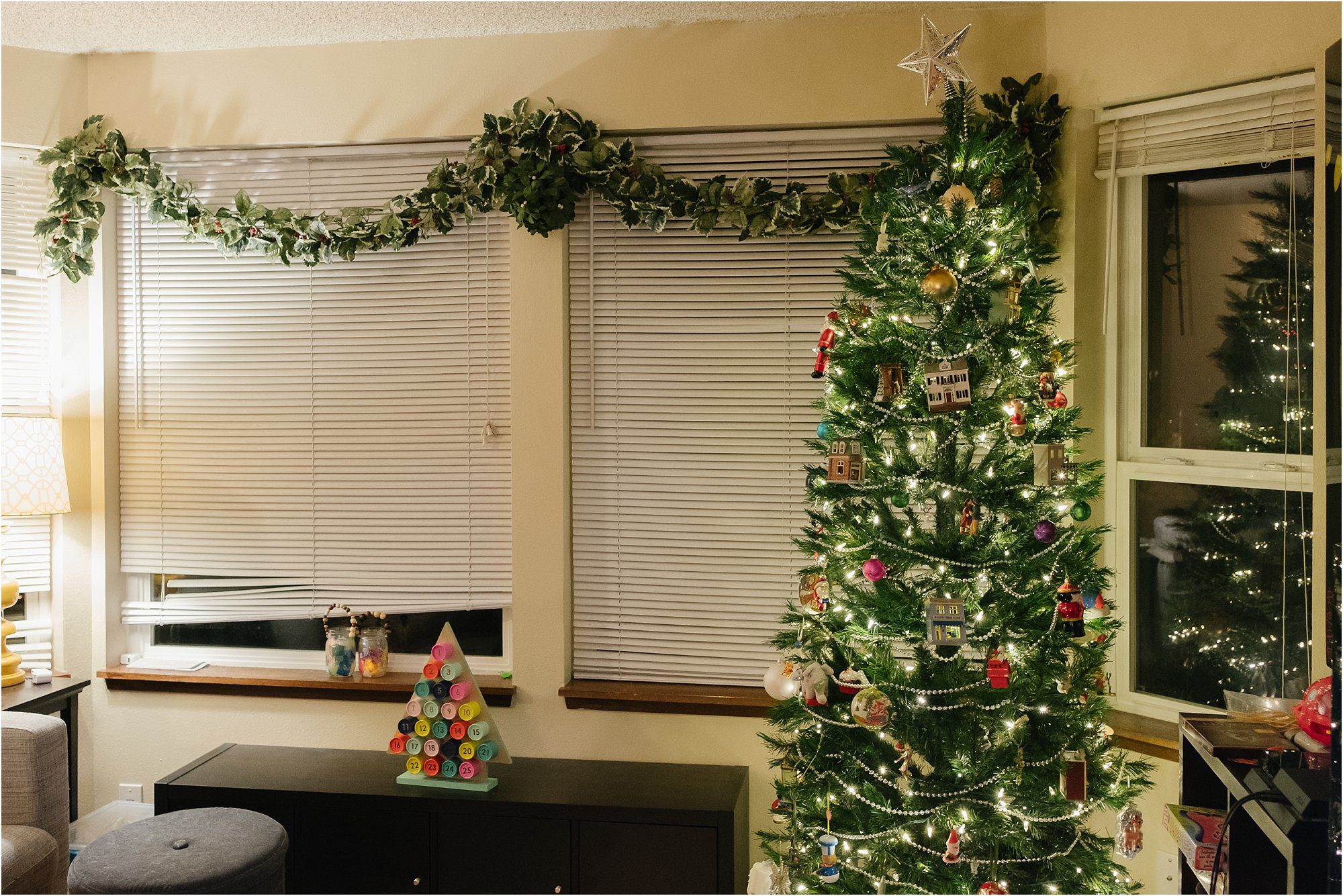 decorated christmas tree
