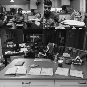 transferring planners - documentary family photography